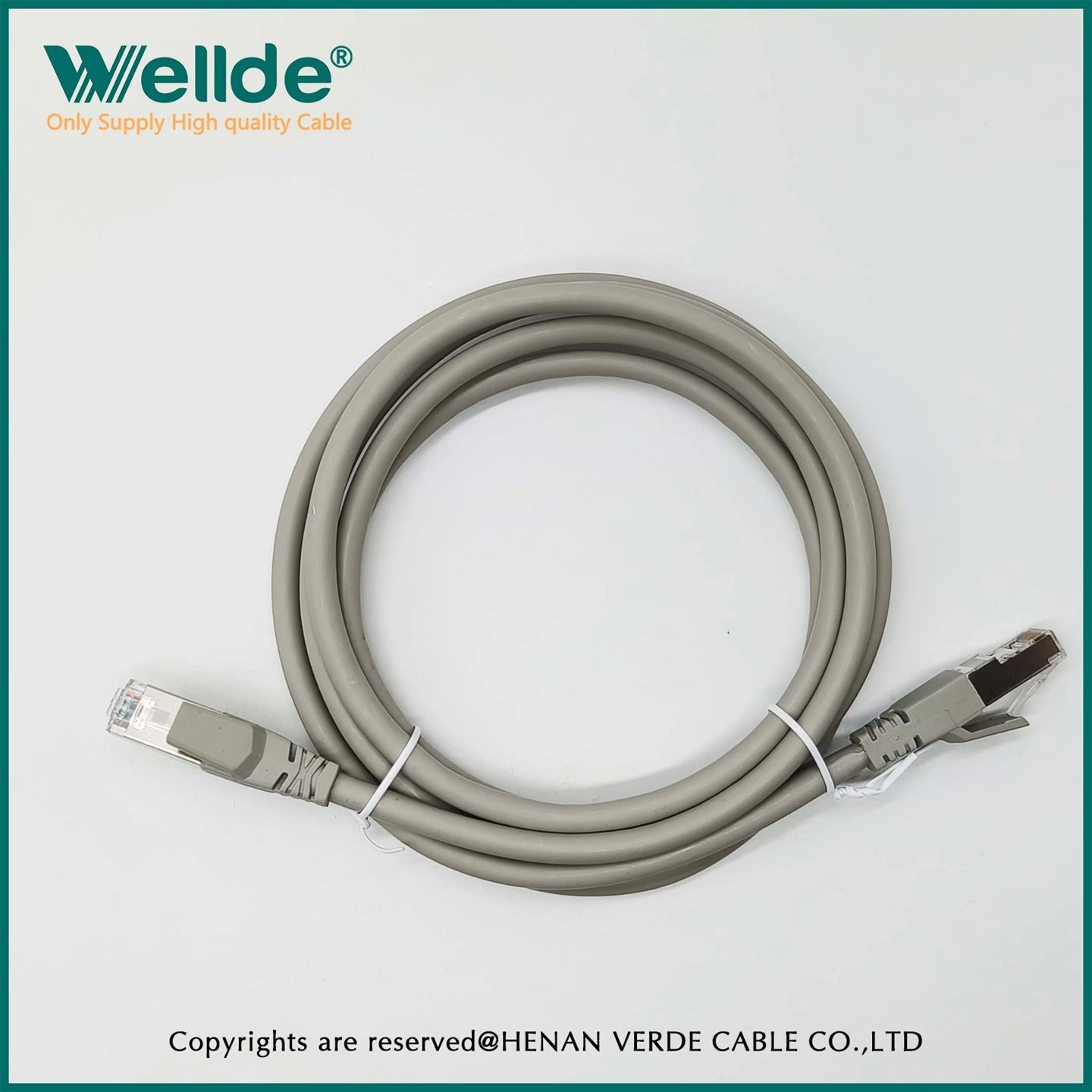 Καλώδιο δικτύου AWG24 50μ Cat6A Patch Cord Grey