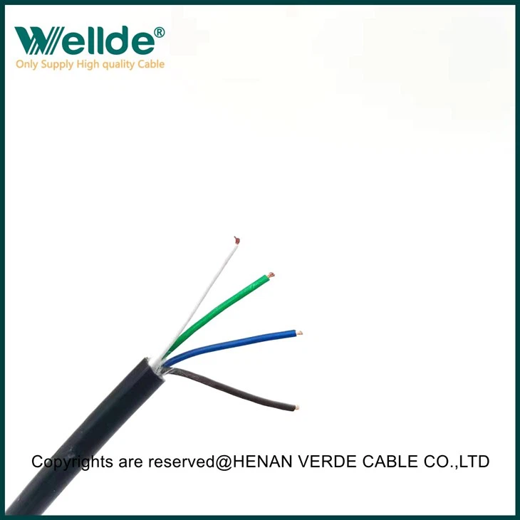 4 Core 1.0mm2 Spiral Cable